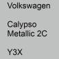 Preview: Volkswagen, Calypso Metallic 2C, Y3X.